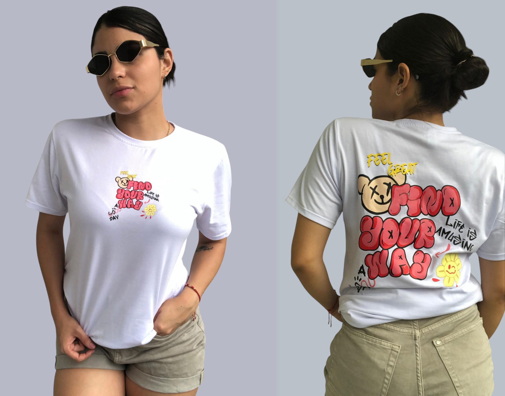 Camiseta Dama Find Your Way