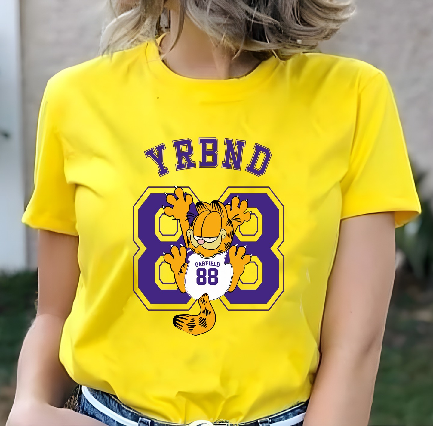 Camiseta Dama Garfield 88