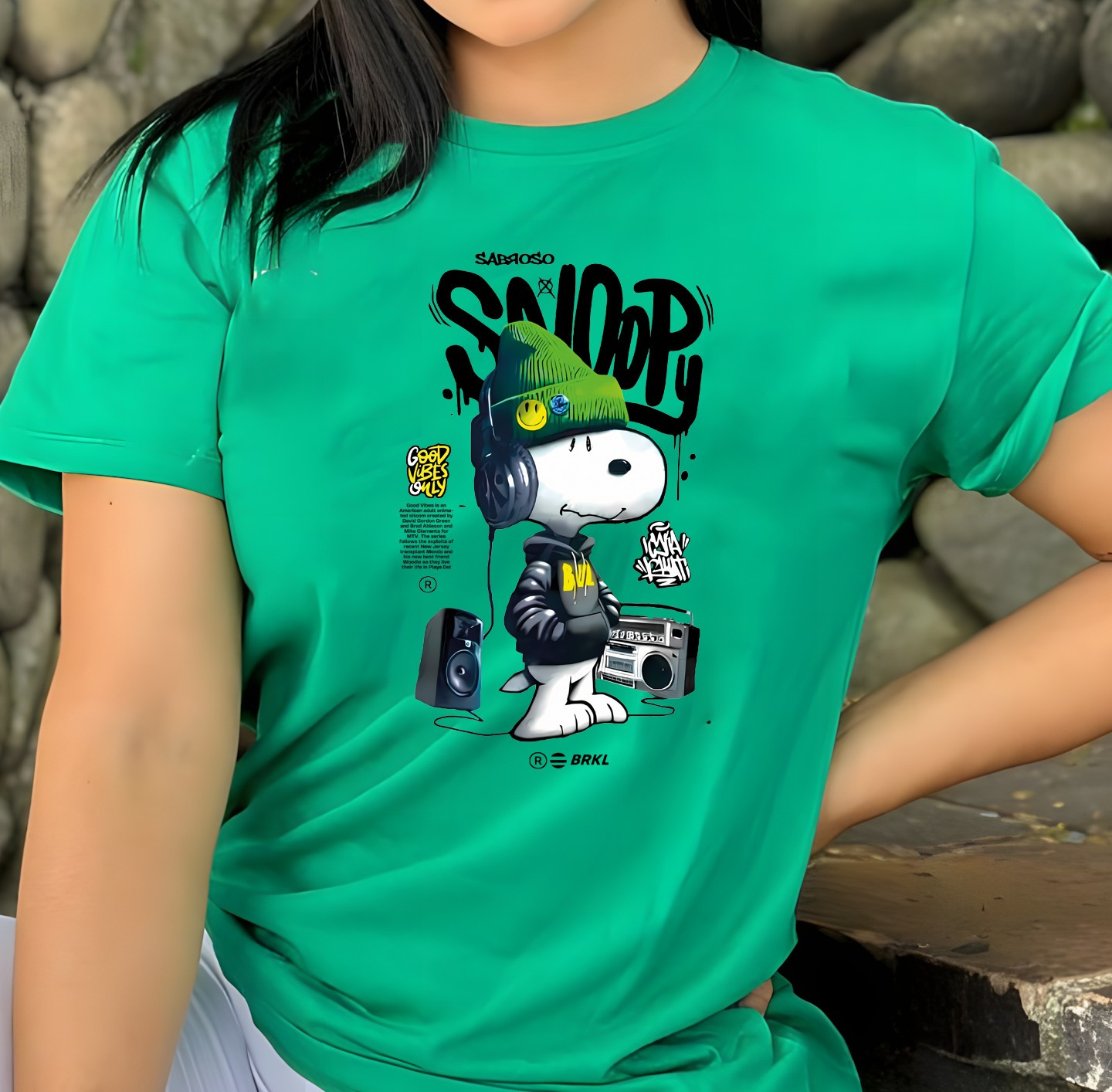 Camiseta Dama Snoopy - Imagen 3