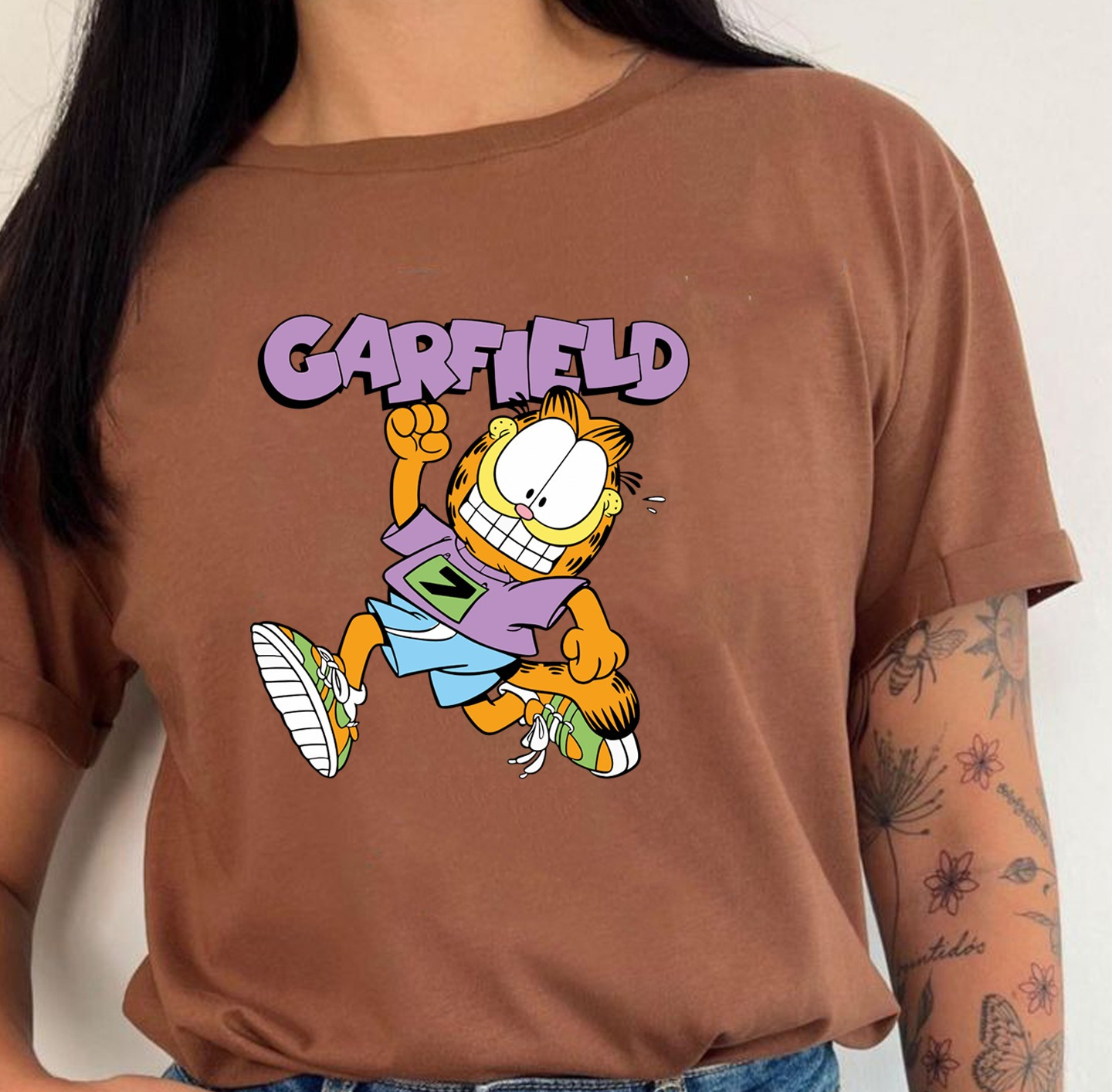 Camiseta Dama Garfield - Imagen 2