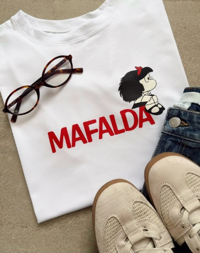 Camiseta Dama Mafalda