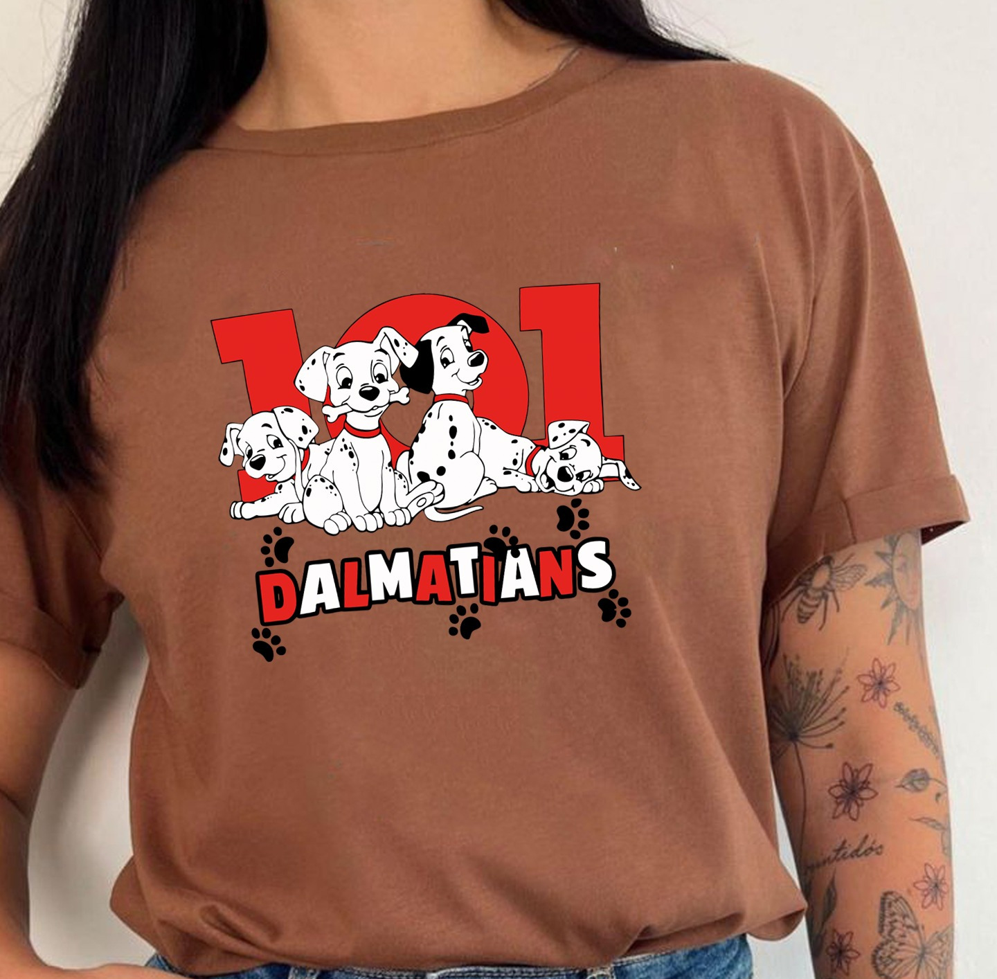 Camiseta Dama 101 Dálmatas - Imagen 3