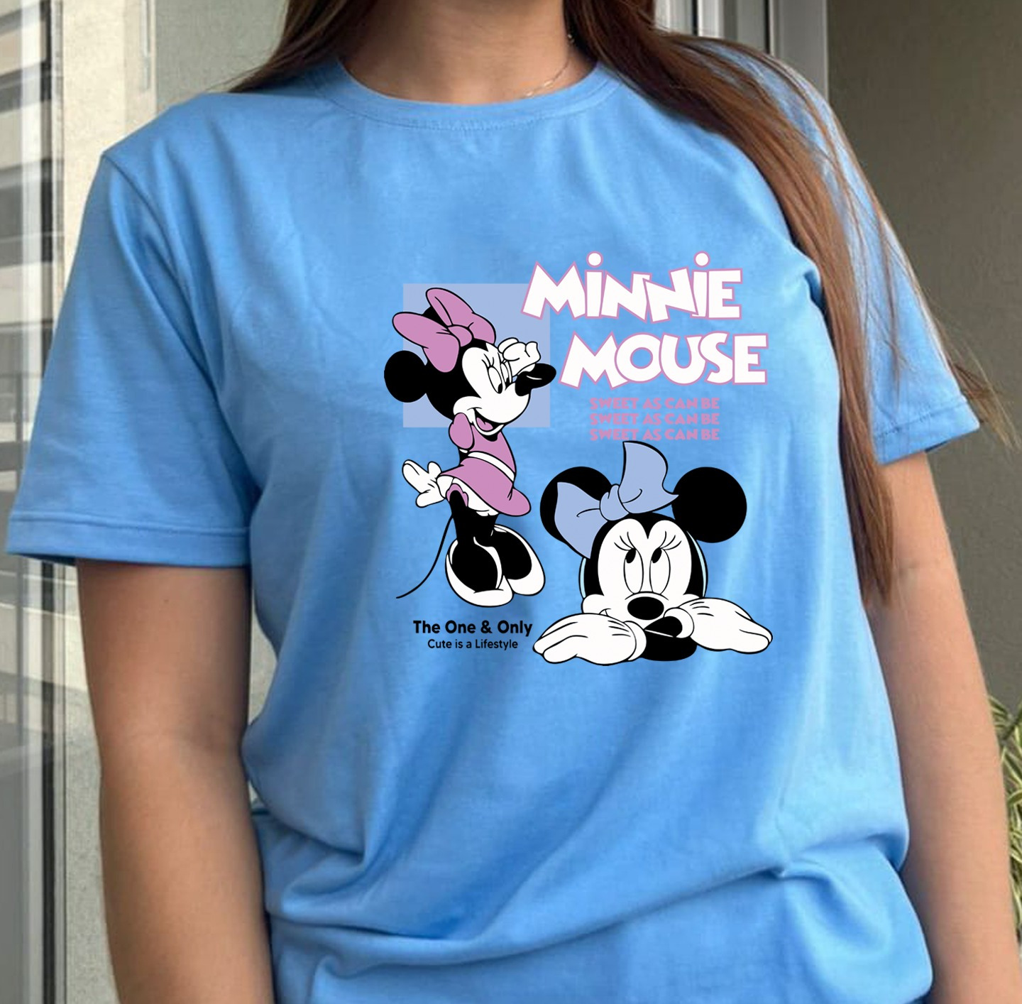 Camiseta Dama Minnie Mouse