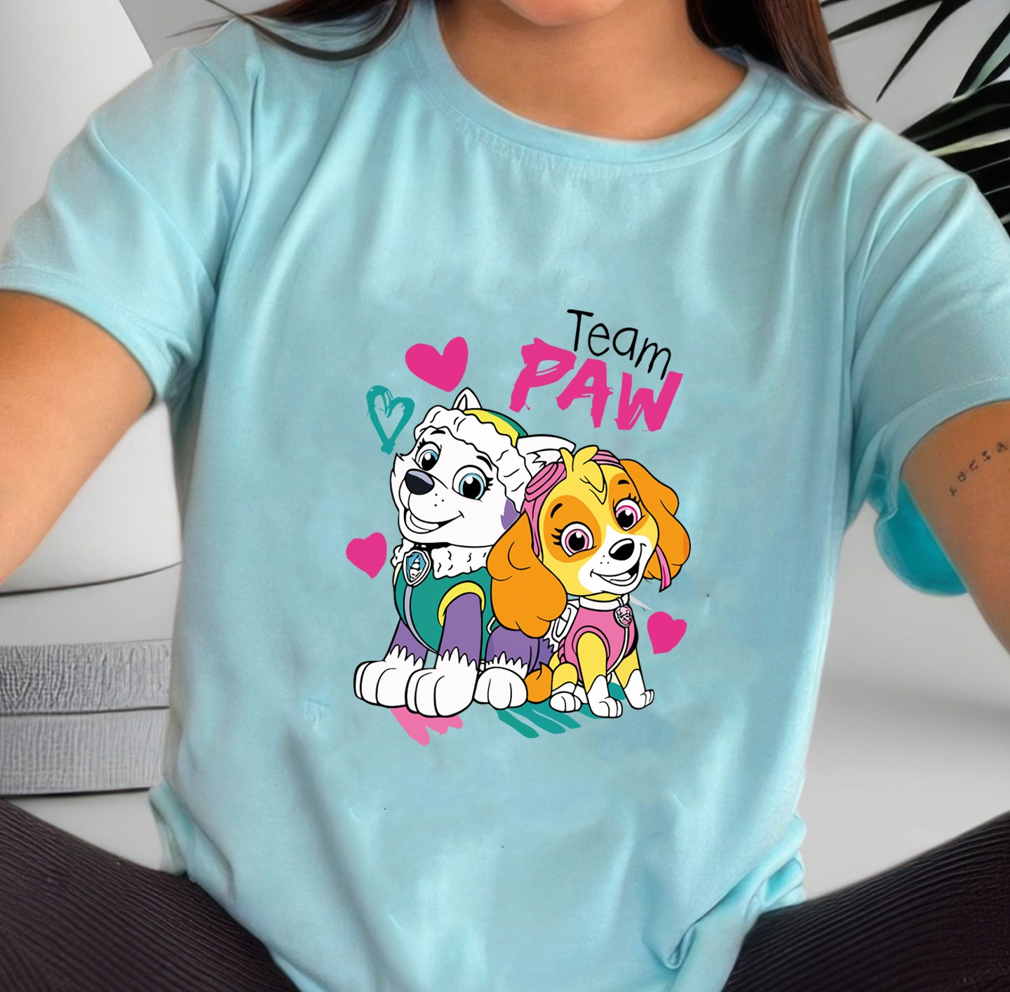 Camiseta Dama Team Paw - Imagen 3