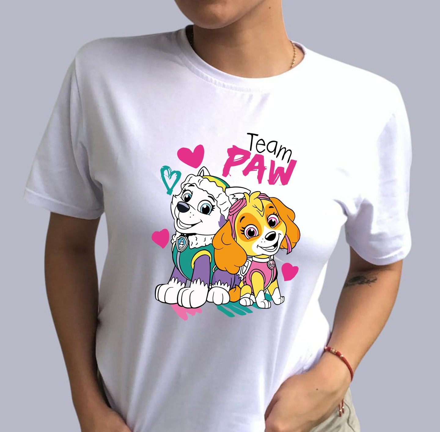 Camiseta Dama Team Paw