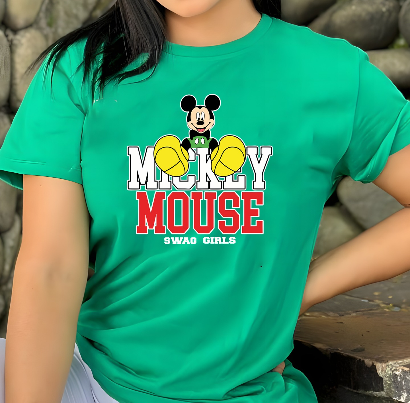 Camiseta Dama Mickey Mouse