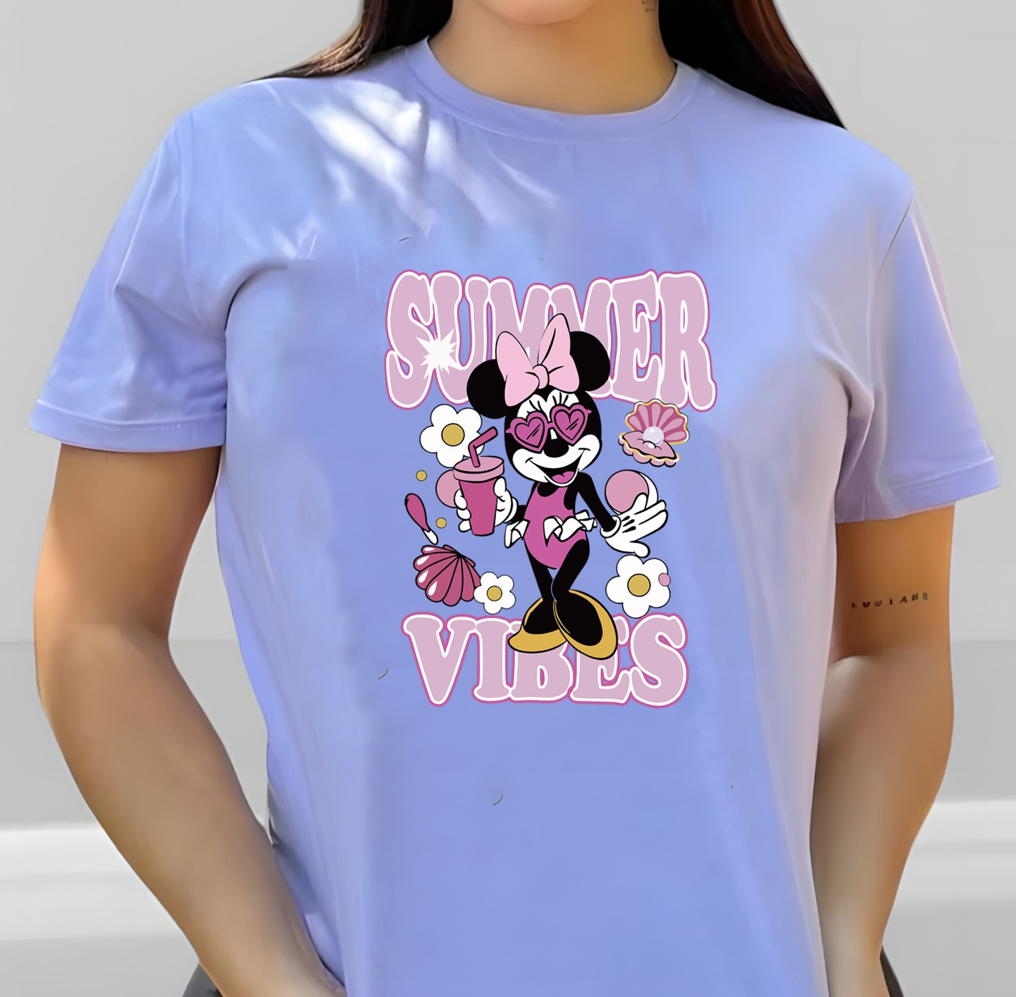 Camiseta Dama Summer Vibes