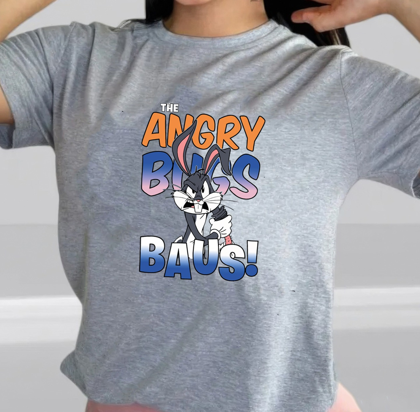 Camiseta Dama Angry Bugs