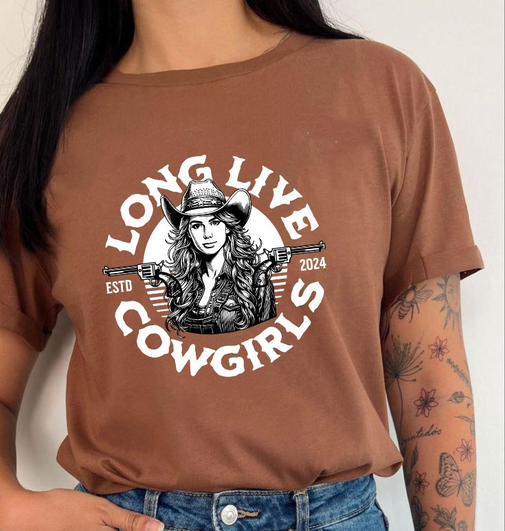 Camiseta Dama Long Live Cowgirls - Imagen 2