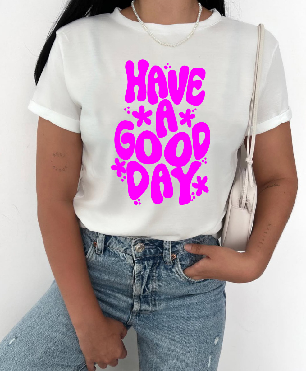 Camiseta Dama Good Day