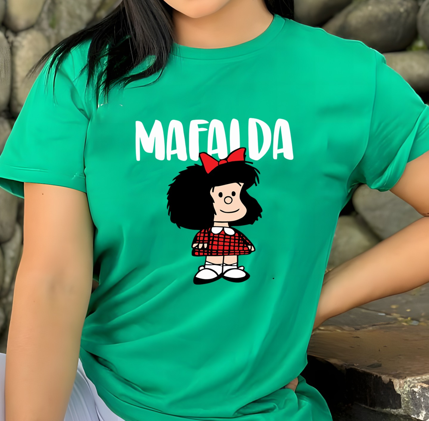 Camiseta Dama Mafalda - Imagen 3