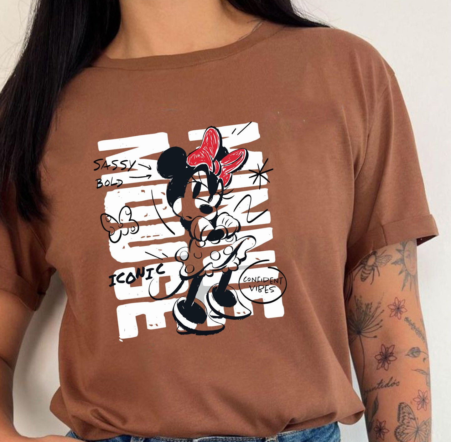 Camiseta Dama Minnie Mouse