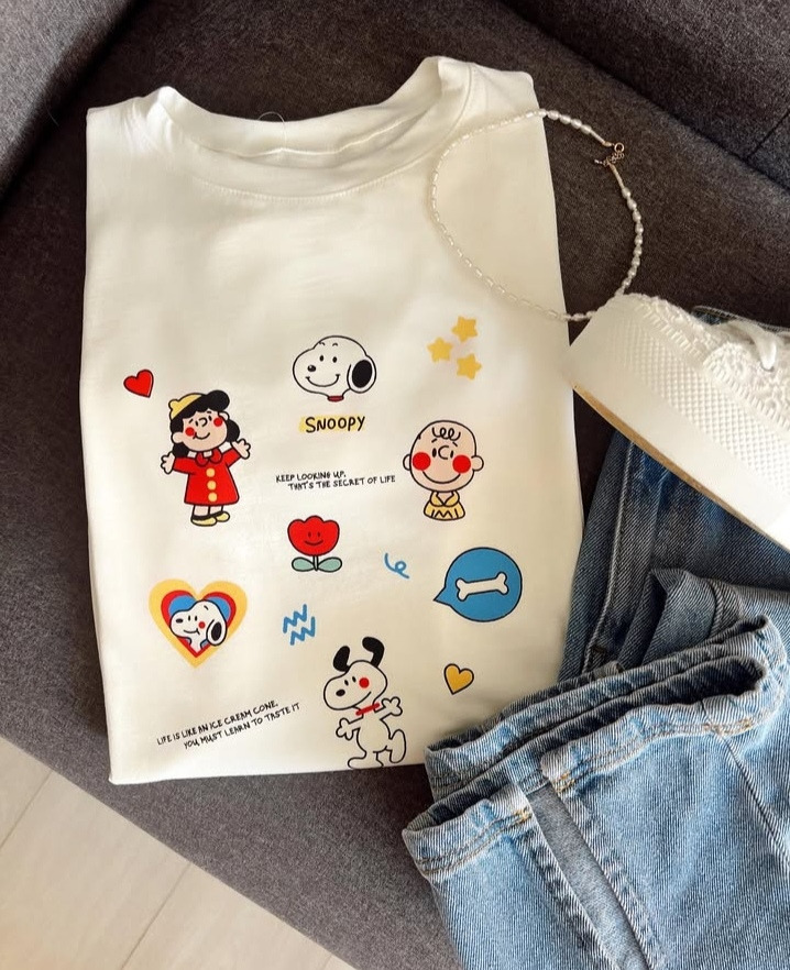 Camiseta Dama Snoopy