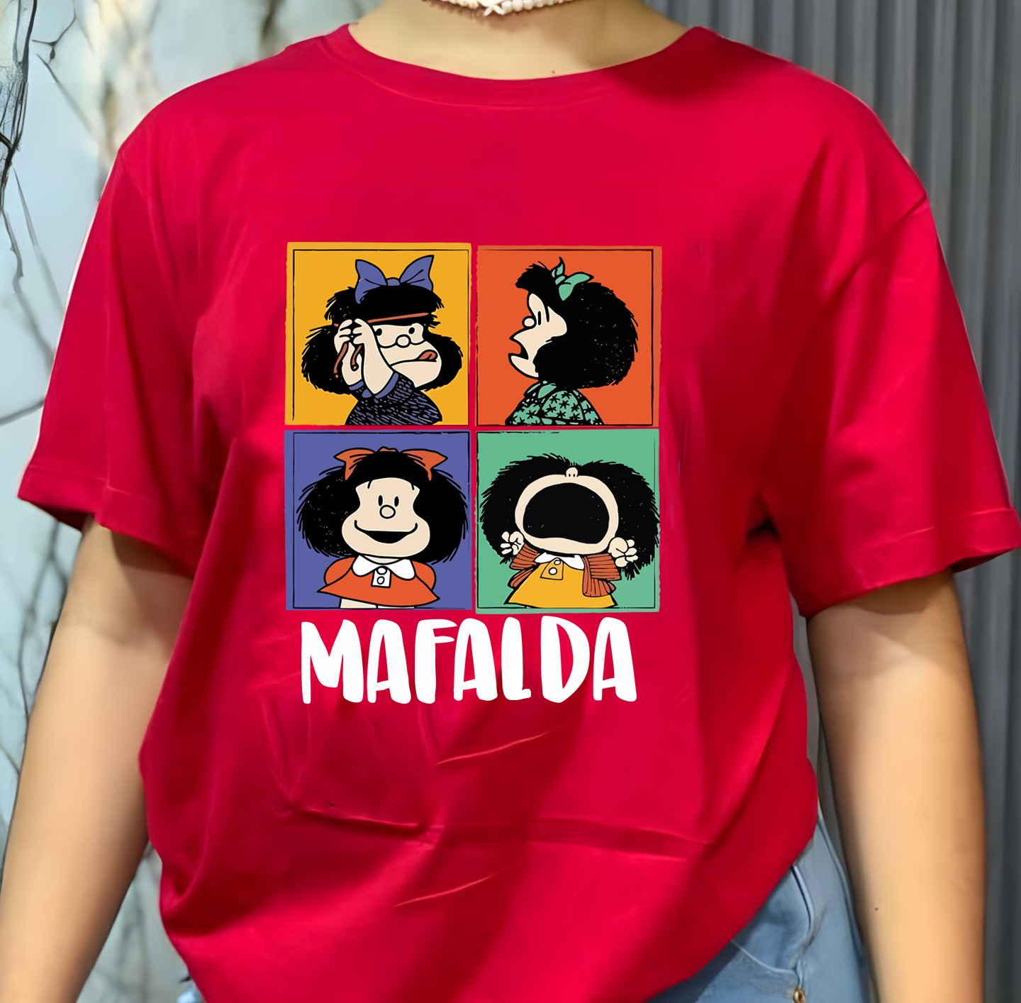 Camiseta Dama Mafalda