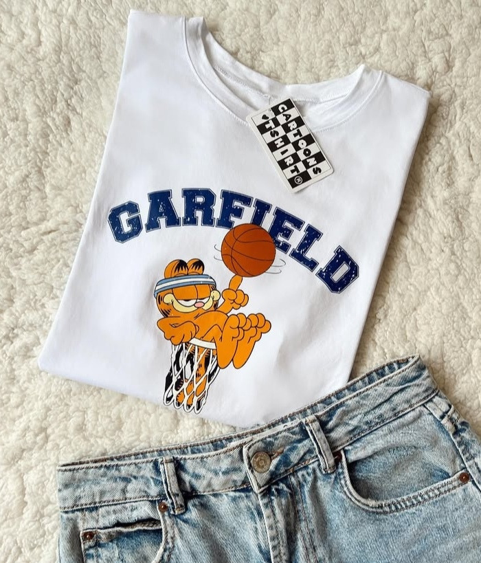 Camiseta Dama Garfield
