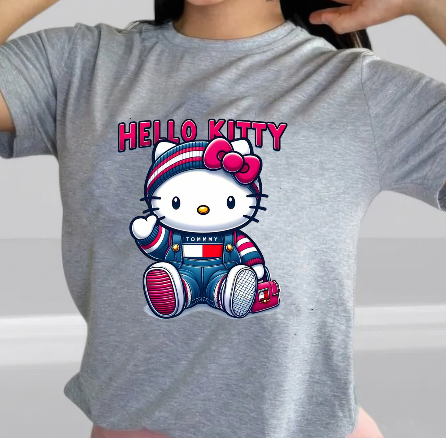 Camiseta Dama Hello Kitty