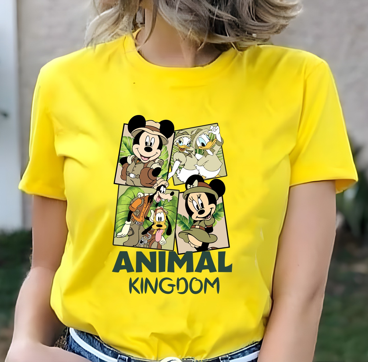Camiseta Dama Animal Kingdom - Imagen 2