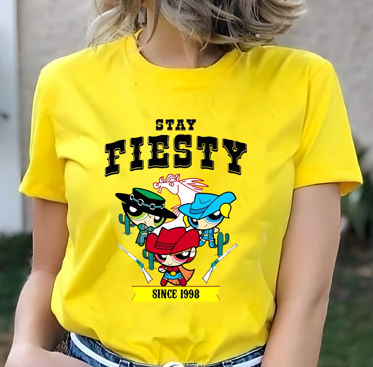 Camiseta Dama Stay Fiesty - Imagen 2