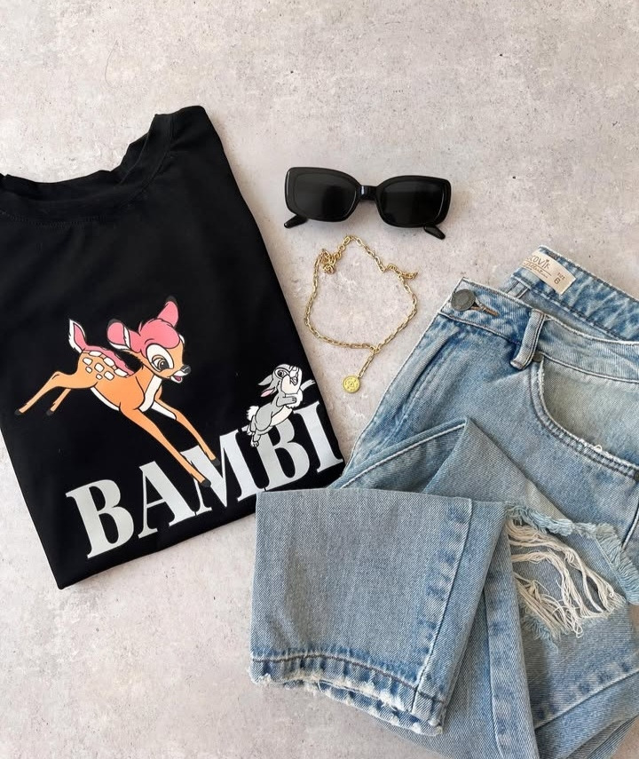 Camiseta Dama Bambi