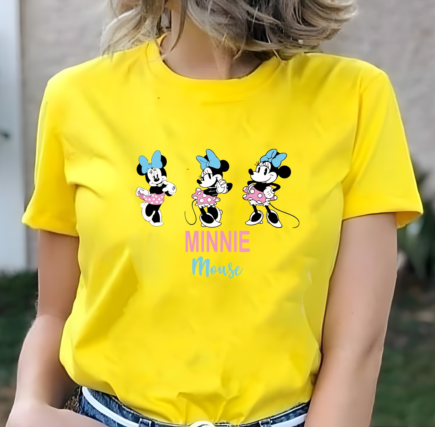 Camiseta Dama Minnie Mouse
