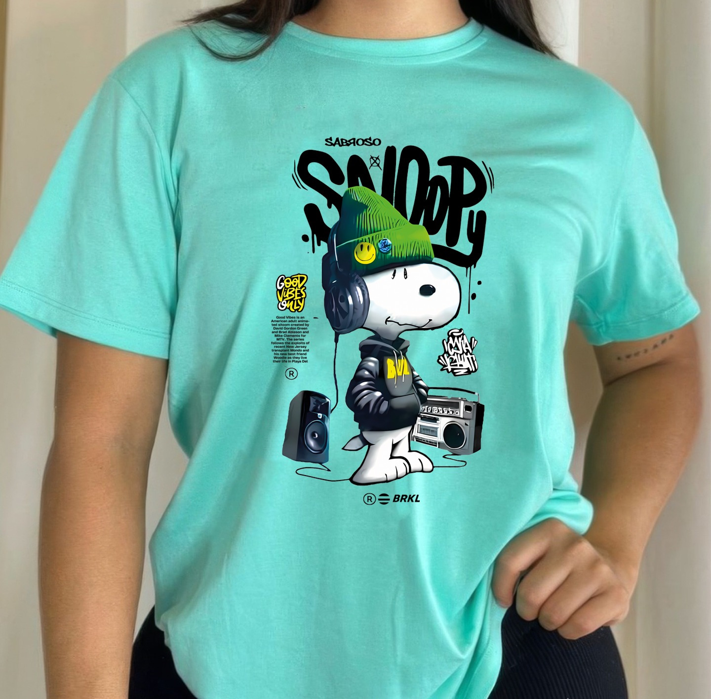 Camiseta Dama Snoopy - Imagen 2