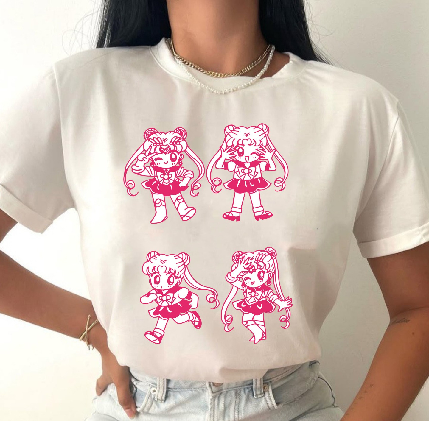 Camiseta Dama Sailor Moon