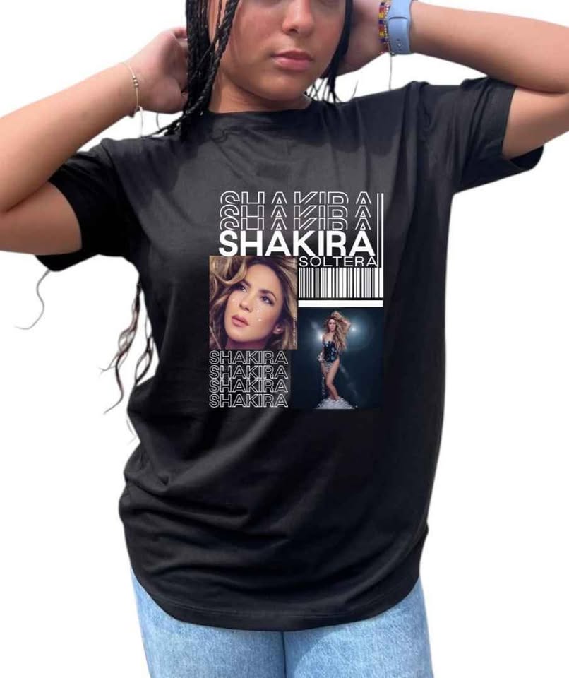 Camiseta Dama Shakira Soltera