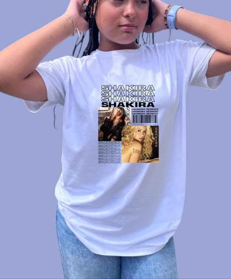 Camiseta Dama Shakira Laundry Service