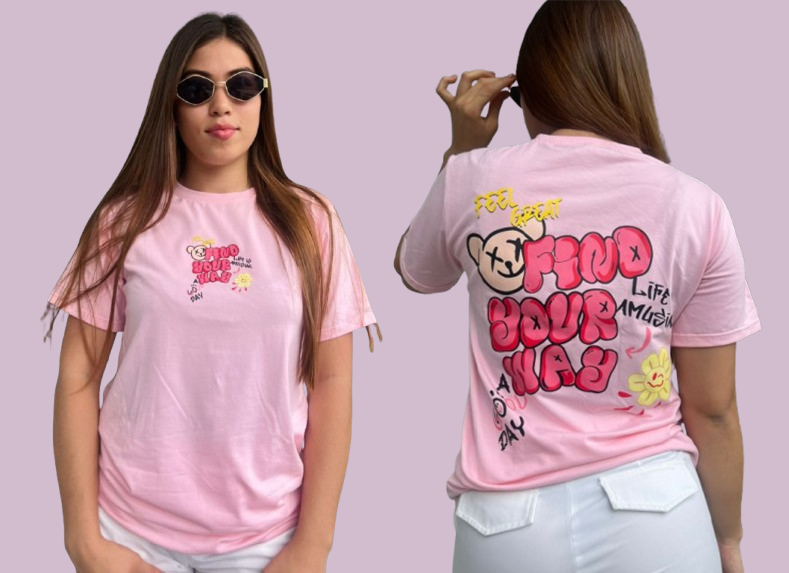 Camiseta Dama Find Your Way