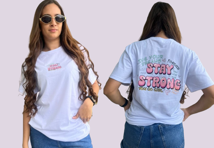Camiseta Dama Stay Strong