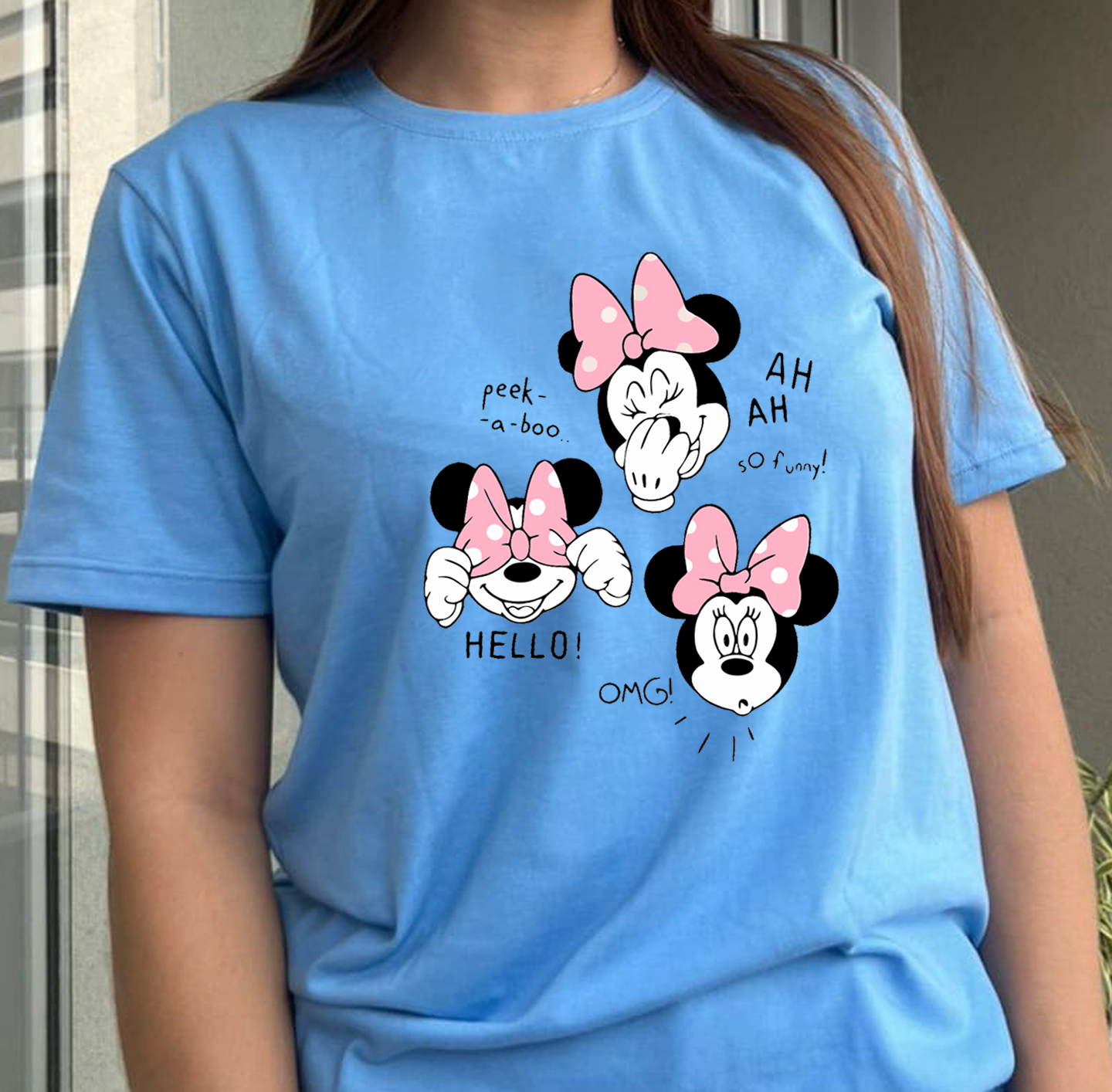 Camiseta Dama Minnie Hello - Imagen 2