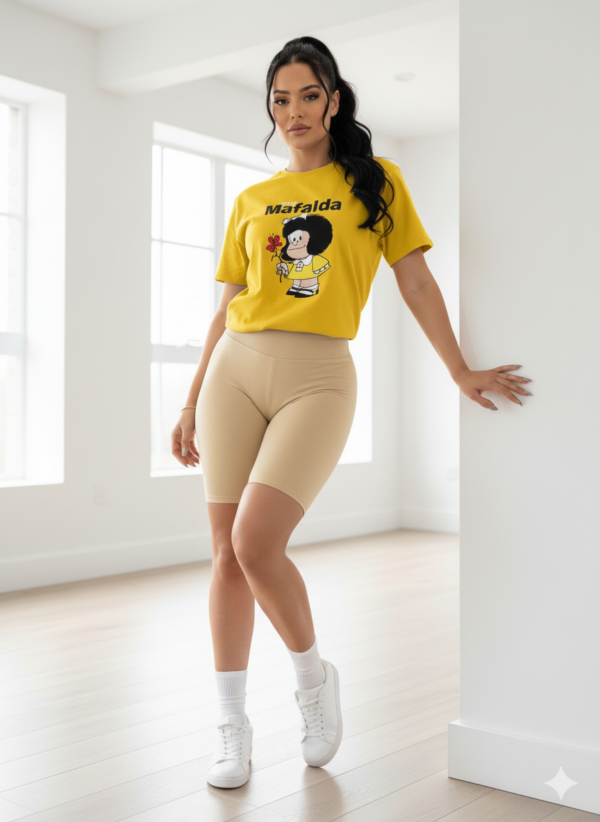 Conjunto Dama Con Licra Mafalda