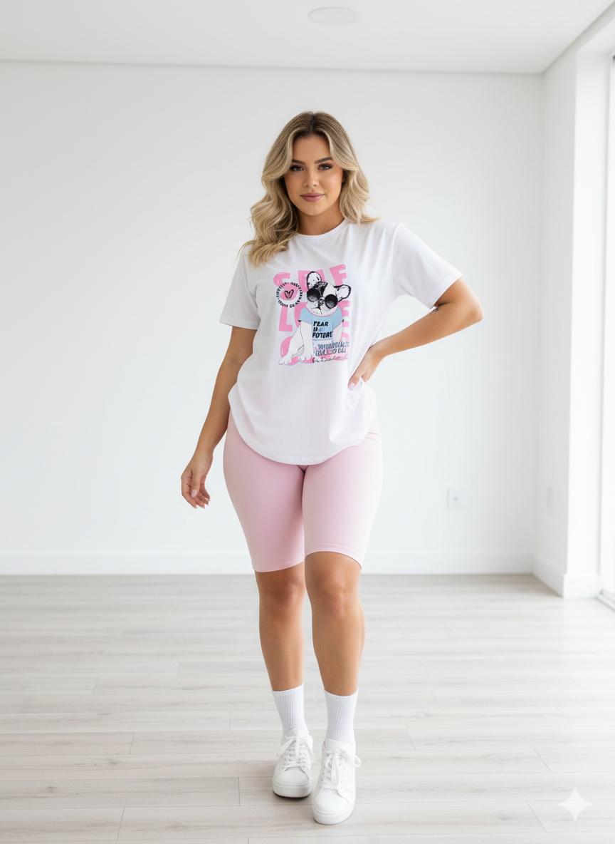 Conjunto Dama Con Licra Self Love