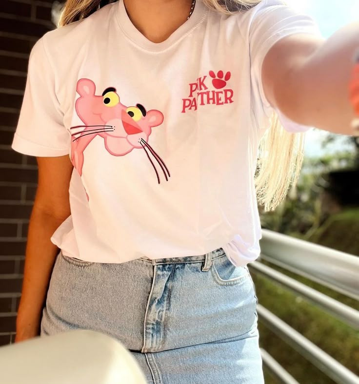 Camiseta Dama Pink Panther