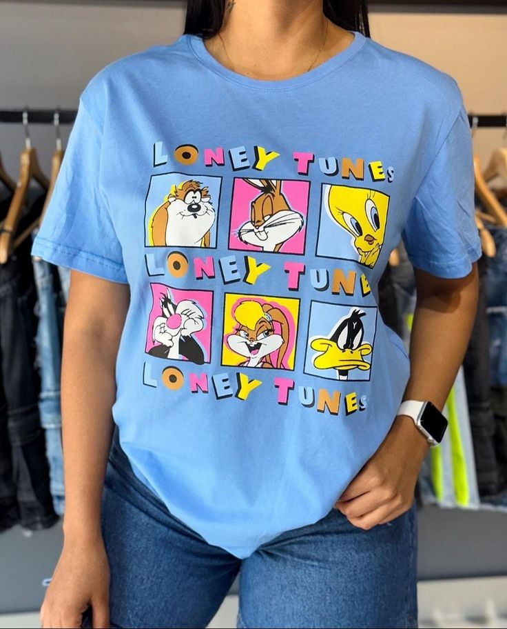 Camiseta Dama Loney Tunes