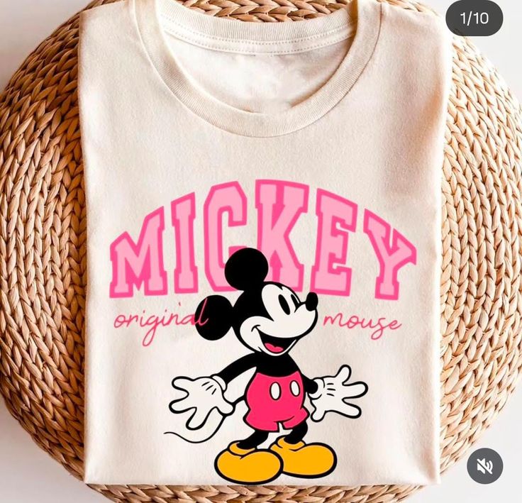 Camiseta Dama Mickey Original Mouse