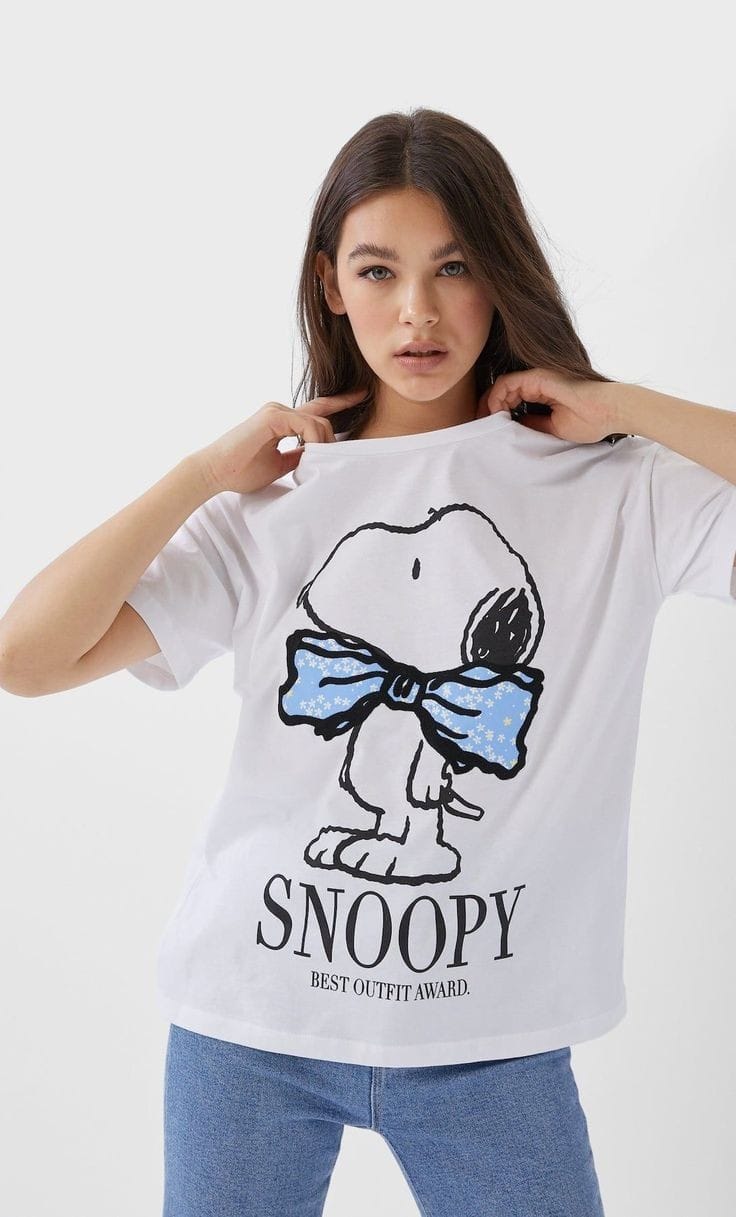 Camiseta Dama Snoopy