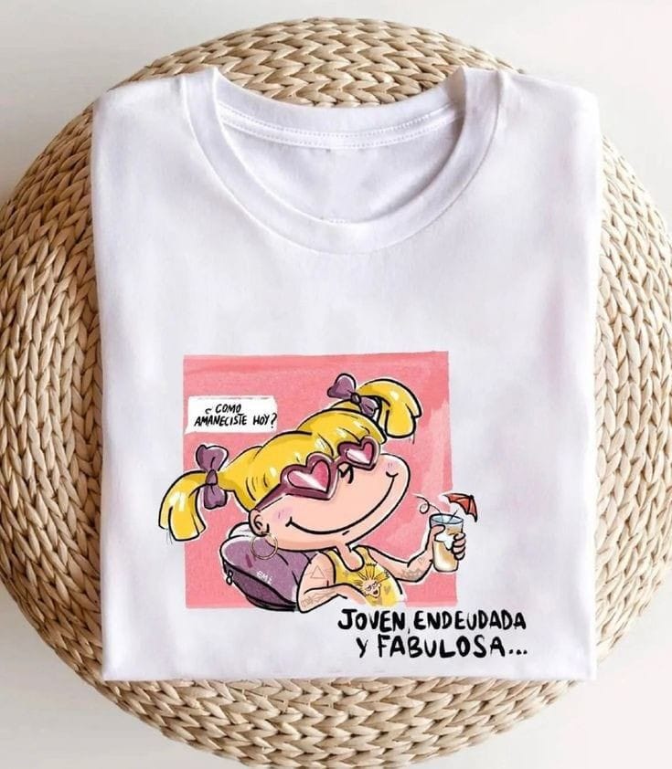 Camiseta Dama Angelica