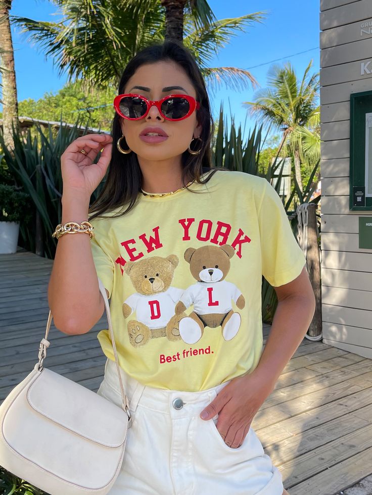 Camiseta Dama New York