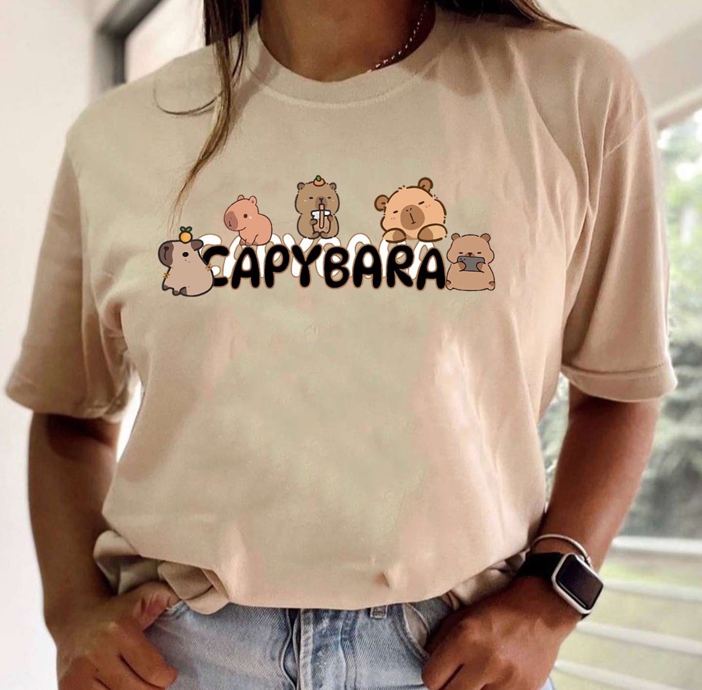 Camiseta Dama Capybara - Imagen 3