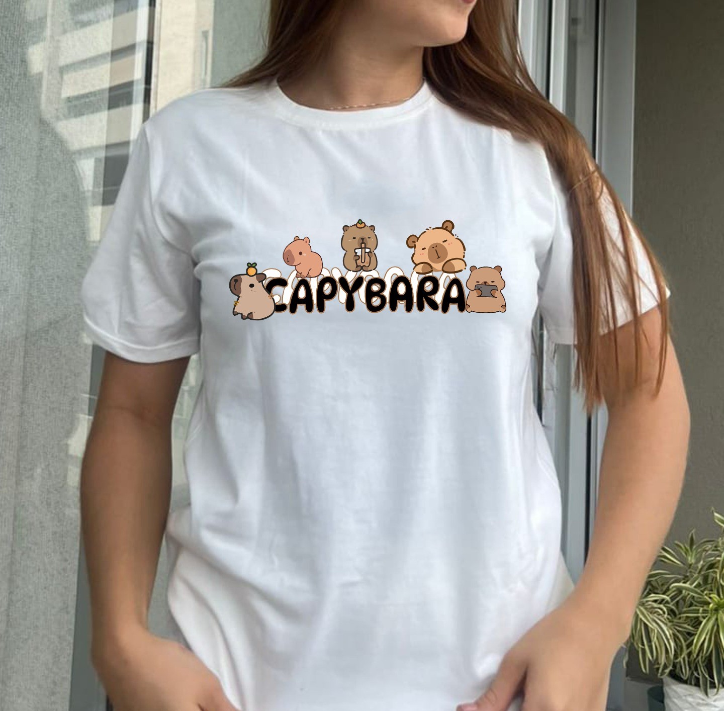 Camiseta Dama Capybara - Imagen 2