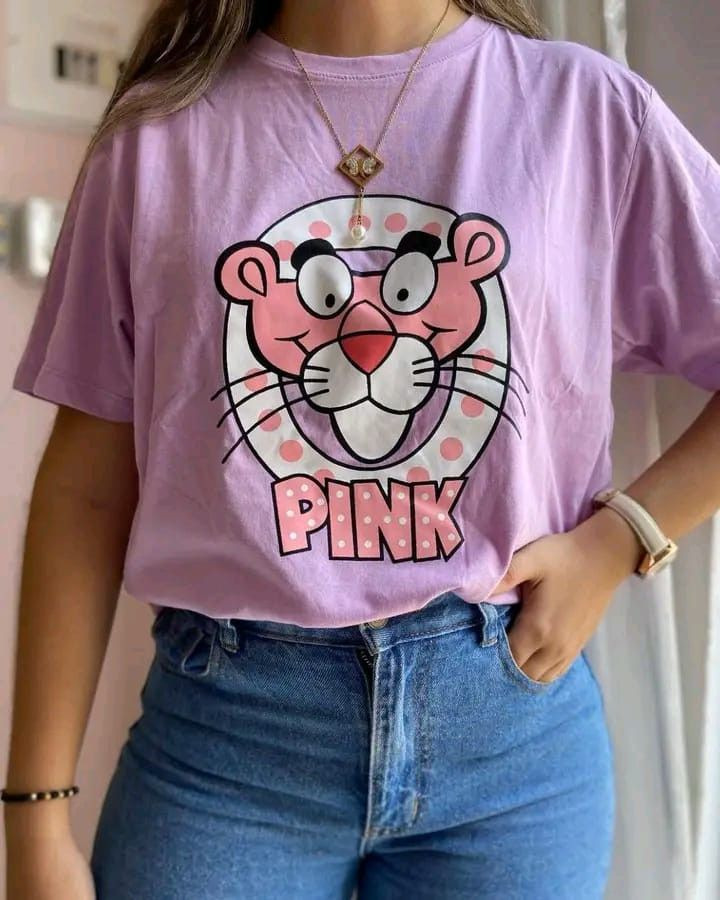 Camiseta Dama Pink Panther