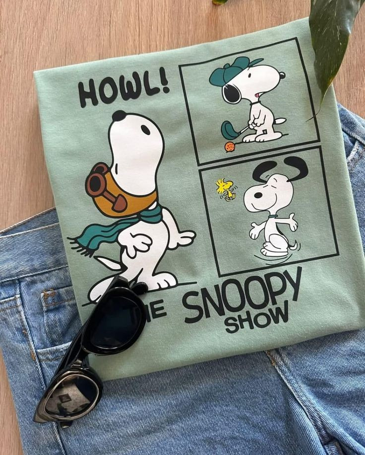 Camiseta Dama The Snoopy Show