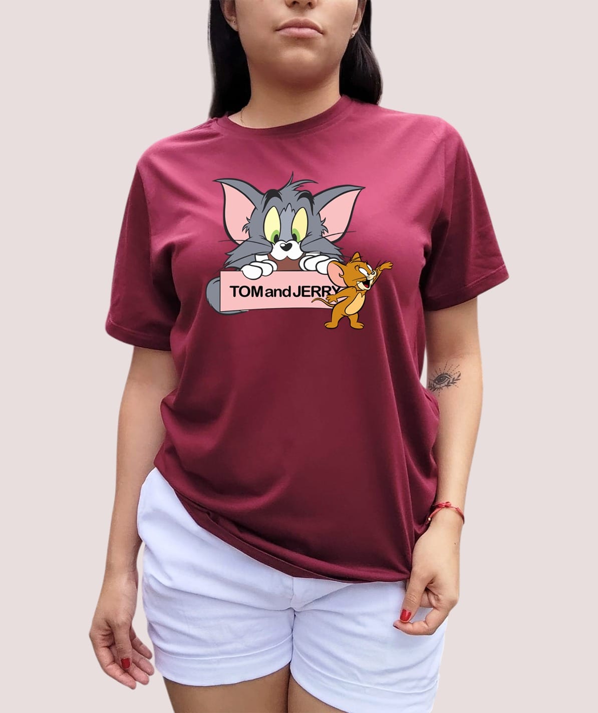 Camiseta Dama Tom and Jerry