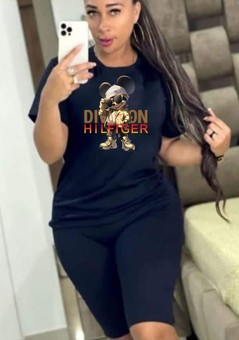 Conjunto Dama Con Licra Hilfiger