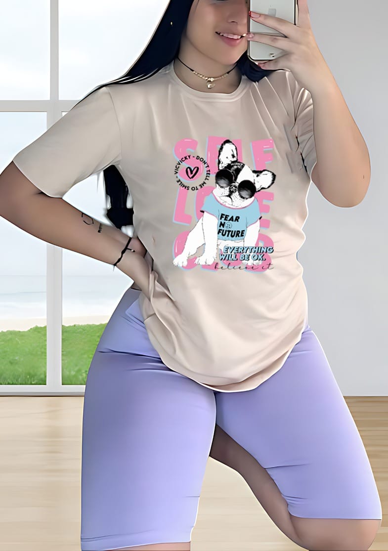 Conjunto Dama Con Licra Self Love