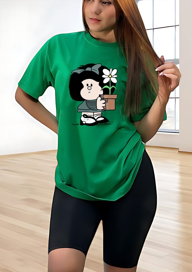 Conjunto Dama Con Licra Mafalda