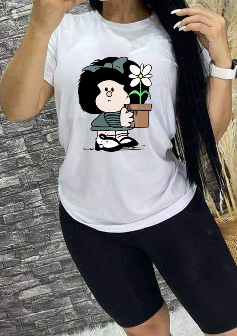 Conjunto Dama Con Licra Mafalda