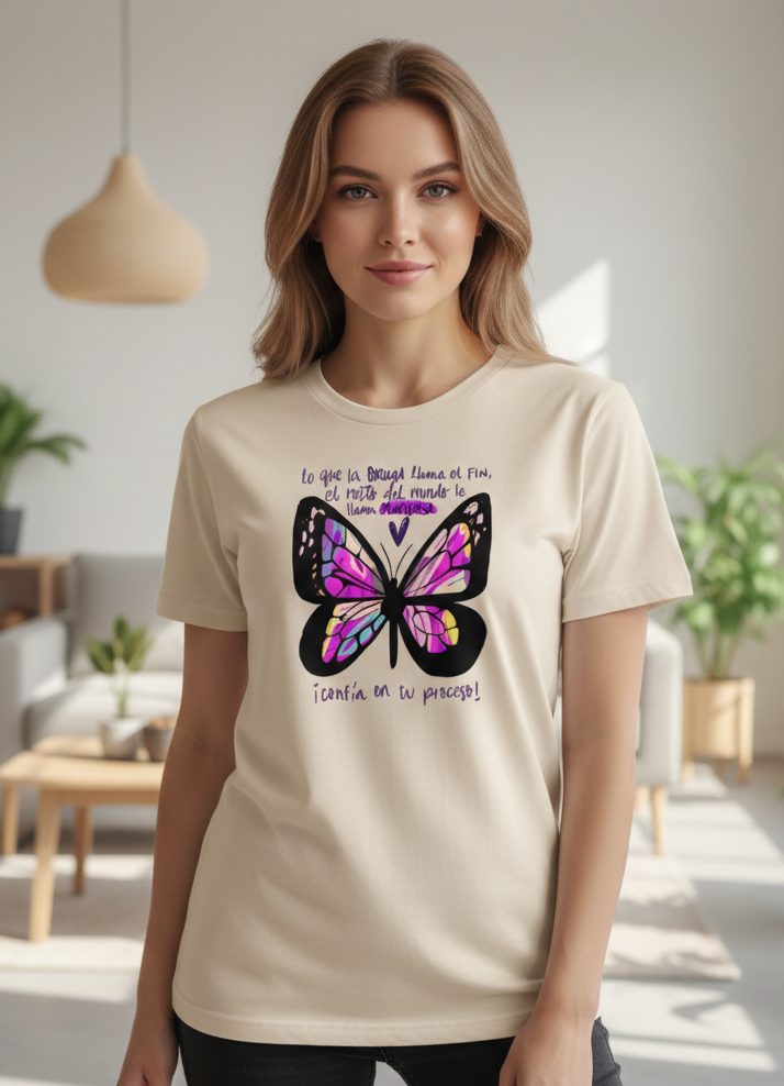 Camiseta Dama Confía en tu Proceso