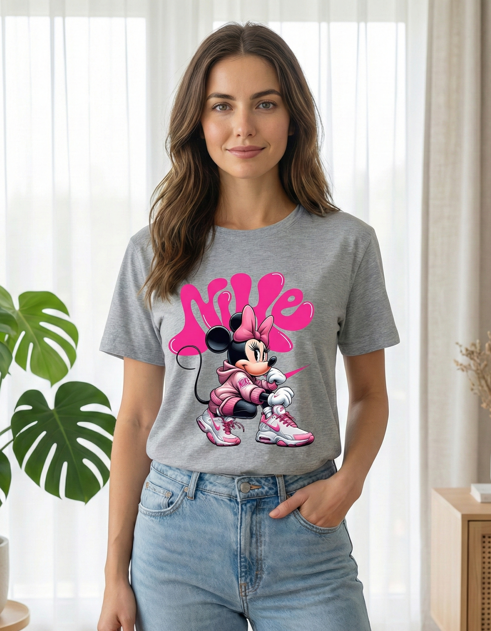Camiseta Dama Minnie Nike